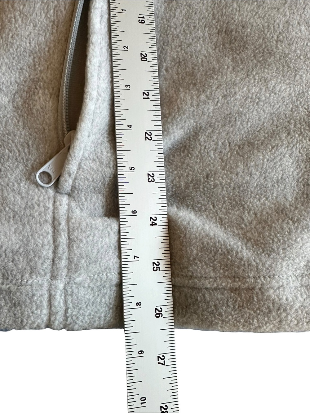 NWT Columbia Women's Heather Light Gray Full-Zip Teddy Fleece Jacket 3X - Picture 6 of 12